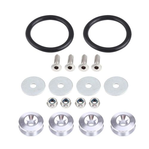 Voiture Alliage D'aluminium Pare-Chocs Rondelle / Boulon Compartiment Moteur Kit D'habillage Fermeture Rapide