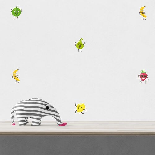 Sticker Fruits Heureux