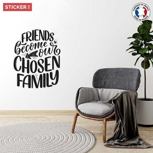 Sticker Friends Our Chosen Family S (Largeur 30cm, Hauteur 38cm)