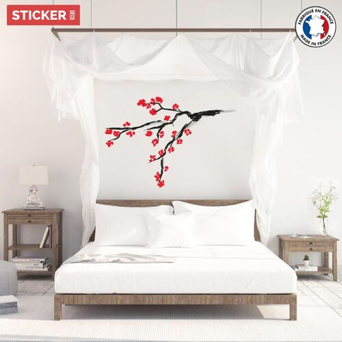 Sticker Branche Japonaise S (Largeur 38cm x Hauteur 26cm)