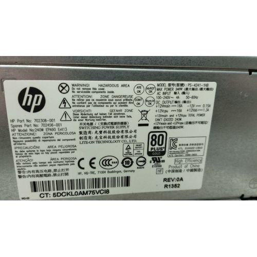 alimentation pour hp 702308-001