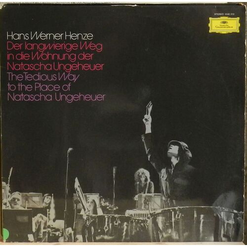 Hanz Werner Henze: Der Langwierige Weg In Die Wohnung Der Natascha Ungeheuer 33t 30cm Lp Vinyl