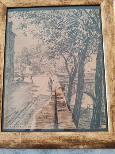 Pierre Jean Poitevin Connu-E Aussi Comme P.J. Poitevinp. Poitevin Dessinateur De Presse, Peintre