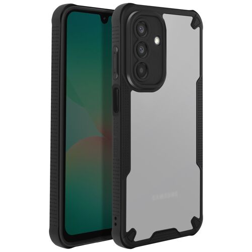 Coque pour Samsung Galaxy A26 Coins Renforcés Noir transparent