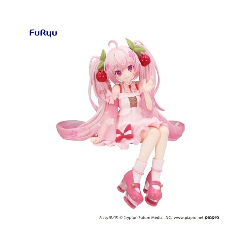 Hatsune Miku - Statuette Noodle Stopper Sakura Miku 2025 14 Cm