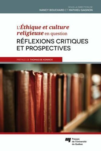 L'éthique Et Culture Religieuse En Question