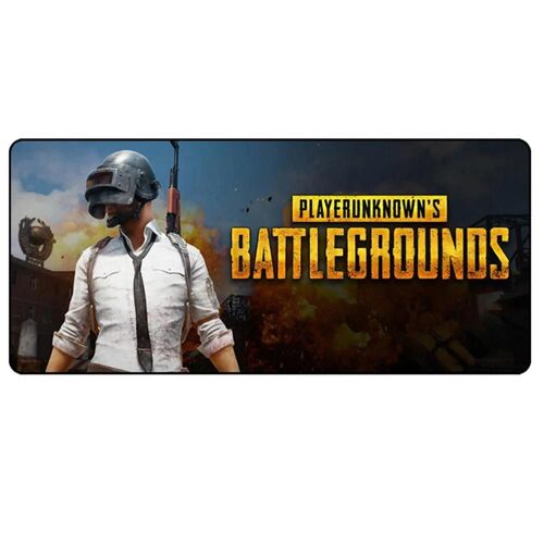Tapis de souris de bureau Tapis de souris de jeu d'ordinateur pour PUBG PLAYERUNKNOWNS BATTLEGROUNDS Rôle principal