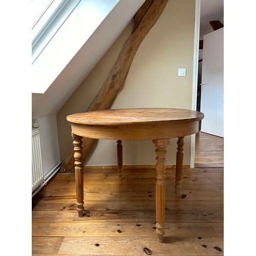 Vends Table Ronde En Bois D¿Orme