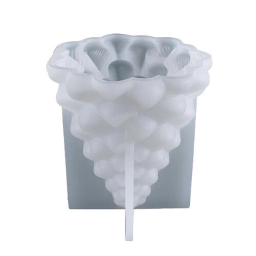 Pochoirs De Bougie Arbre De Noël Bougie Parfumée Pochoirs En Silicone Pour La Coulée De Pochoirs De Fête De Noël Accessoires Style 01