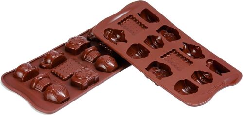 Kalanka-Moule Silicone Chocolats Thé Temps Facile Choc