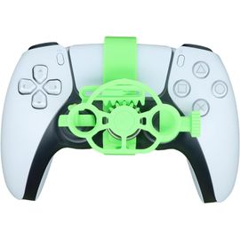 KAL-Mini Volant Pour Ps5 Contrôleur De Jeu De Course - Simulateur De Conduite 3D Pour Playstation 5 Avec Accessoires De Course Auxiliaires