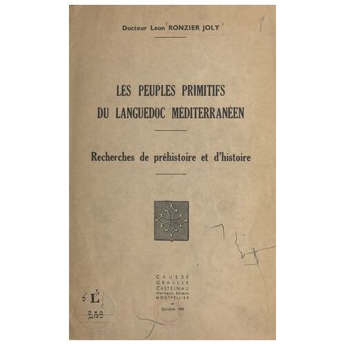 Les Peuples Primitifs Du Languedoc Méditerranéen