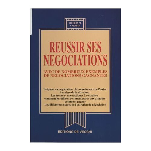 Réussir Ses Négociations