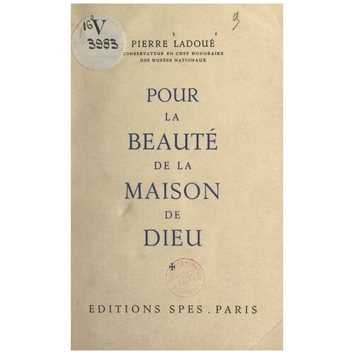 Pour La Beauté De La Maison De Dieu