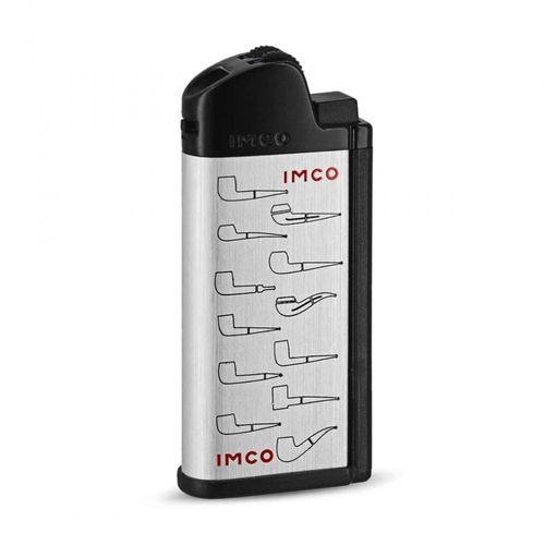 briquet pipe logo imco argent