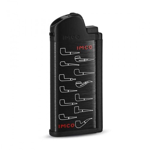 Briquet Pipe Logo Imco Noir