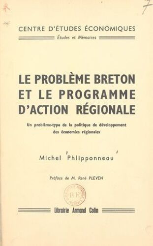 Le Problème Breton Et Le Programme D'action Régionale