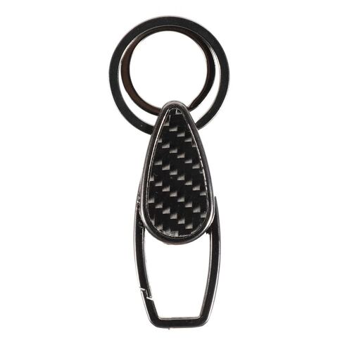 Porte-Clés Universel En Fibre De Carbone De Voiture À La Mode Porte-Clés Accessoire De Décoration