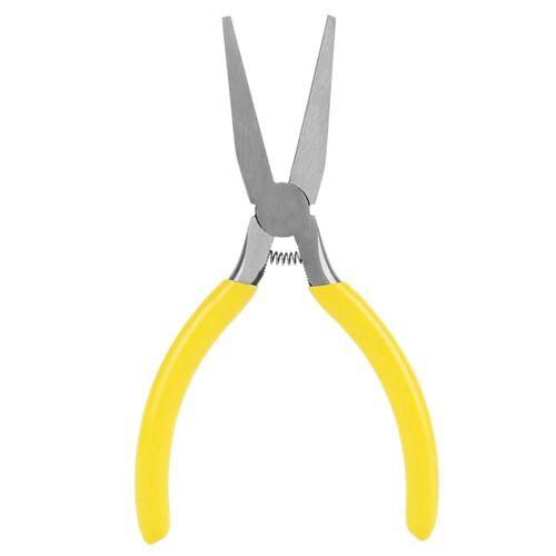 1pc Professional Rt-603 Pince À Bec Plat En Acier À Haute Teneur En Carbone 165mm