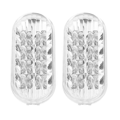 1 Paire De Feu De Position Latéral Led Bleu De Voiture Pour Vw Golf Jetta Bora Mk4 Passat B5 Lentille Claire Blanche
