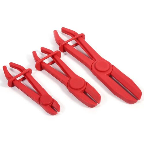 3pcs Nylon Tuyau Clamp Outil Set Frein Carburant Ligne D'eau Pince Pince Outil Mains Libres