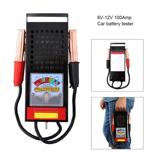 6v-12v 100amp Voiture Van Testeur De Batterie Automatique Charge Chute Système De Charge Analyseur Outil De Vérification