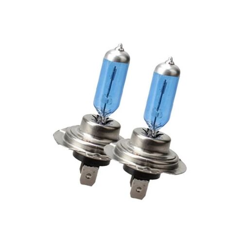 2 Pcs Bleu Plaqué H7 12v 55w Voiture Auto Halogène Ampoule Phare Lampe