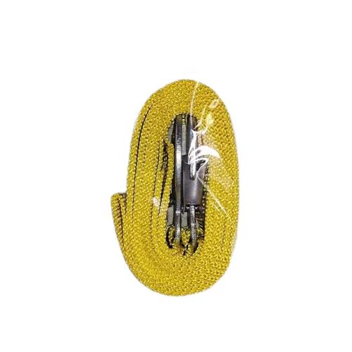 Corde De Remorquage De Voiture De 4 Mètres Avec Crochets Sangle De Remorquage À Haute Résistance Pour Voiture Lourde