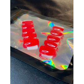 Press On Nails Rouge