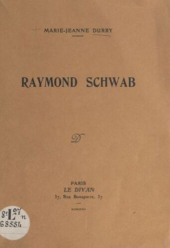 Raymond Schwab