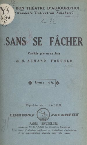Sans Se Fâcher