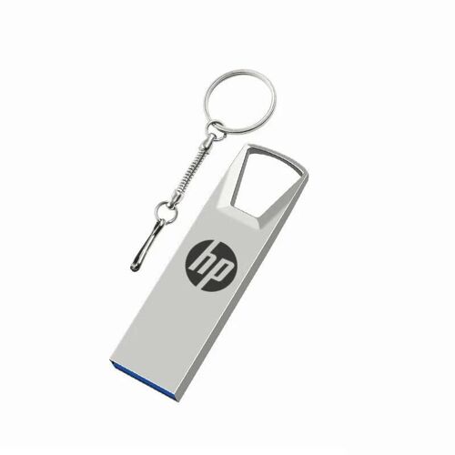 Disque de lecteur USB hp Mémoire intéressante Thumb Stick Stockage de données pour ordinateur portable Ordinateur portable 64G / 128G / 256G / 512G / 1T Argent,64G