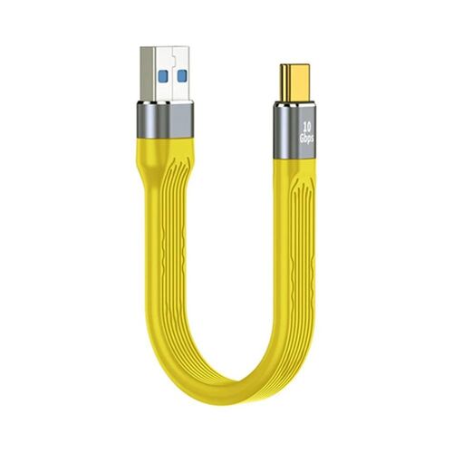 Câble De Chargeur 2 En 1 Câble De Transfert De Données Usb 10 Gbit/S / 40 Gbit/S Câble De Charge Usb 100 W Pour Tablette C Vers A Mâle 10 Gbit/S