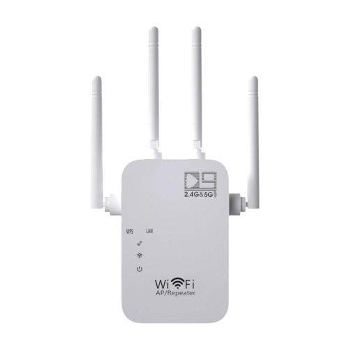 AC1200M Amplificateur de signal sans fil WiFi Couverture plus large Répéteur WiFi pour maison intérieure extérieure Prise américaine