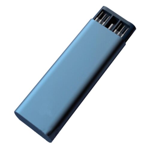 Jeu de tournevis 48-en-1 avec étui de rangement coloré Ensemble d'outils de quincaillerie portable pour la réparation d'appareils ménagers Bleu