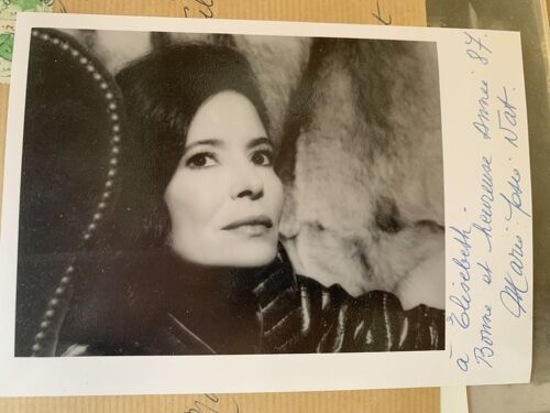 Marie José Nat - Autographe