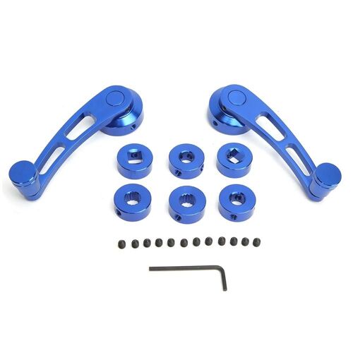 2pcs Alliage Fenêtre Poignée Élévateur Enrouleur Manivelle Pour Chevrolet Classic Carblue