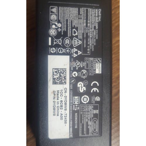 Chargeur ordinateur Dell
