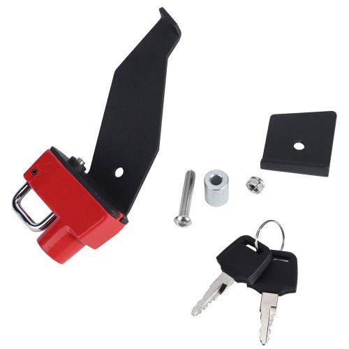 Crochet De Montage De Serrure De Casque En Alliage De Moto Pour Yamaha Yzf R1 2009-2014rouge