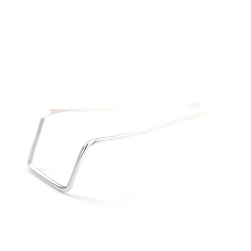 Style Simple À La Mode Femmes Dame Boucle D'oreille Unique Bijoux Délicats Géométrique Stud D'oreille (Argent)