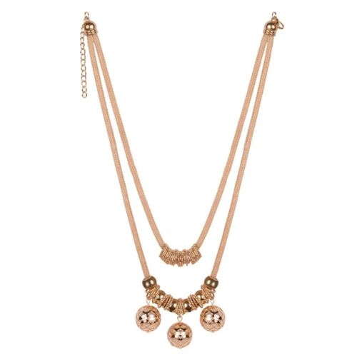 Bohème Tendance Or Faux Perle Collier Multicouche Pendentif Collier Pour Femmes