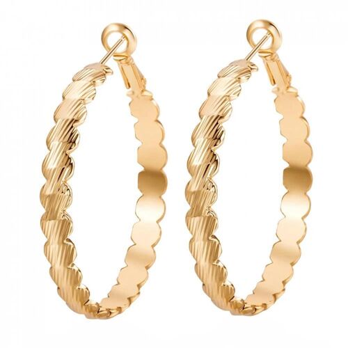 1 Paire Populaire Femmes Dame Fille Boucles D'oreilles Délicat Bijoux En Cuivre Pour Le Mariage