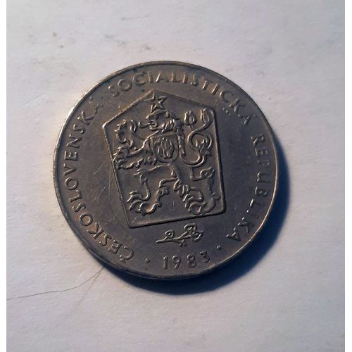 2k Couronnes Tchécoslovaquie Nom Et Armoiries De La République Socialiste Tchécoslovaque 1983 Tch_15