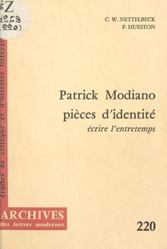 Patrick Modiano, Pièces D'identité