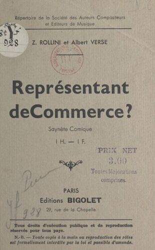 Représentant De Commerce ?