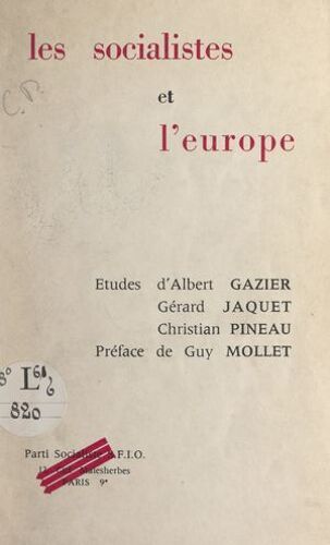 Les Socialistes Et L'europe