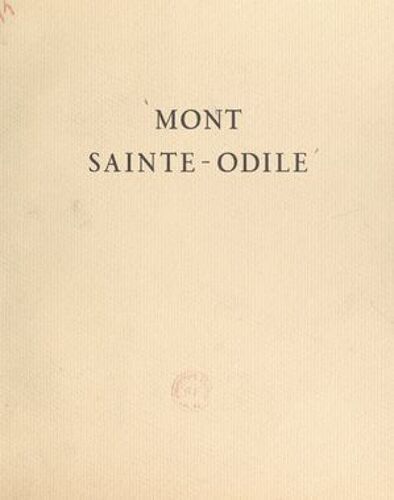 Mont Sainte-Odile