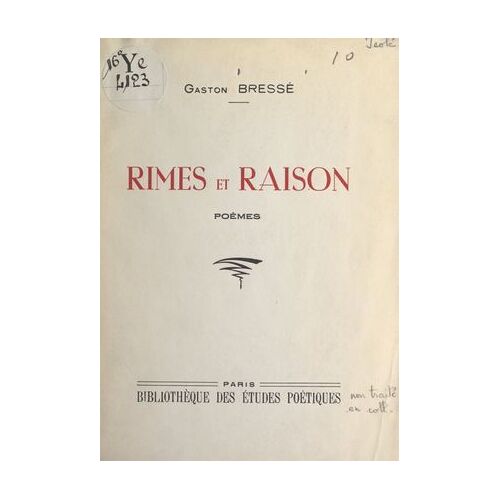 Rimes Et Raison