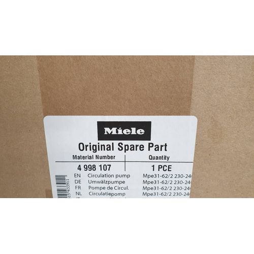 Pompe de cyclage MIELE G668 4998107