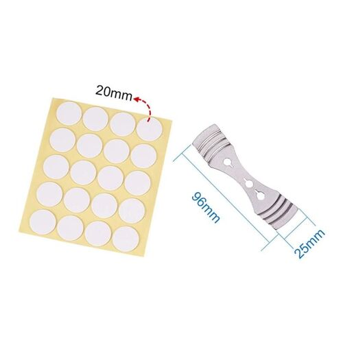 1 Ensemble De Kit De Fabrication De Bougies De Bricolage Avec Dispositif De Centrage De La Mèche De Bougie Autocollants D'avertissement Pièces